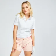 Golf - Koszulka polo do golfa damska z krótkim rękawem Inesis MW500 - miniaturka - grafika 1