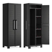 Szafy - Keter Wielofunkcyjna Szafka Detroit, Czarna - miniaturka - grafika 1