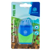 Temperówki - Temperówka i gumka 2w1 Astrakids Pixel One - miniaturka - grafika 1