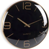 Zegary - Vilde Zegar ścienny złoty czarny 30 cm - miniaturka - grafika 1