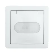 Wyłączniki światła i elektryczne - LEXMAN Czujnik ruchu SLIM  biały  LEXMAN - miniaturka - grafika 1