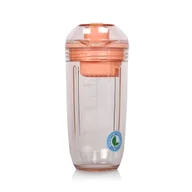 Shakery i bidony sportowe - Shaker tritanowy Casno Shaky 400 ml różowy - miniaturka - grafika 1