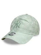 Czapki damskie - New Era Czapka z daszkiem New York Yankees Floral 9Twenty 60595377 Zielony - miniaturka - grafika 1