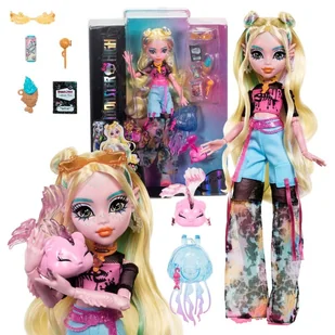 Monster High Lagoona Blue Lalka Modowa Z Akcesoriami - Lalki dla dziewczynek - miniaturka - grafika 1