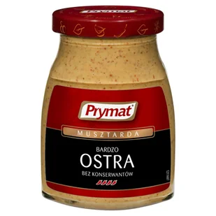 Prymat MUSZTARDA ROSYJSKA 185 G zakupy dla domu i biura 48524748 - Musztardy - miniaturka - grafika 1
