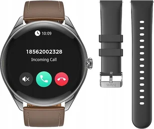 Hoco HOCO smartwatch z funkcją rozmowy AMOLED Y22 czarny - Smartwatch - miniaturka - grafika 1