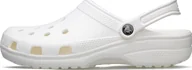 Klapki i japonki męskie - Crocs Klapki Crocs Classic Clog White 10001-100 48-49 - miniaturka - grafika 1