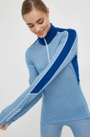 Bielizna sportowa damska - Helly Hansen longsleeve funkcyjny Lifa Merino - miniaturka - grafika 1