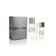 Zestawy kosmetyków męskich - Giorgio Armani Giorgio Giorgio Acqua di Gio Pour Homme zestaw Edt 100 ml + Edt 15 ml dla mężczyzn - miniaturka - grafika 1