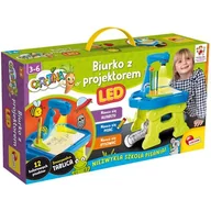 Książki edukacyjne - Carotina - Biurko z projektorem LED Lisciani - miniaturka - grafika 1