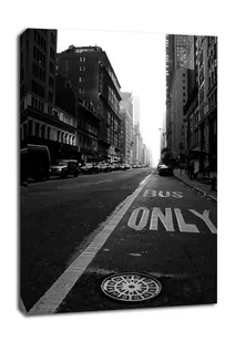 Nowy Jork. New York, only - obraz na płótnie Wymiar do wyboru: 90x120 cm - Obrazy i zdjęcia na płótnie - miniaturka - grafika 1
