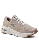 Sneakersy męskie - Skechers Skechers Skechers Arch Fit 232040-TPE Beżowe 44 232040-TPE - miniaturka - grafika 1