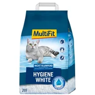 Żwirek dla kotów - MultiFit Hygiene White żwirek dla kota 20 l - miniaturka - grafika 1