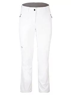 Spodnie damskie - Ziener Damskie spodnie narciarskie/softshell | oddychające, wiatroszczelne talpa biały biały 34 214183 - grafika 1