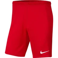 Spodenki męskie - Nike, Spodenki męskie, Park III BV6855 657, czerwony, rozmiar S - miniaturka - grafika 1