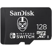 Karty pamięci - Karta pamięci SANDISK microSDXC 128GB Fortnite Skull Trooper - miniaturka - grafika 1