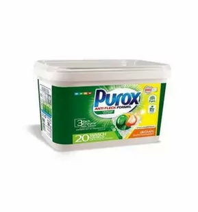 Clovin Purox Kapsułki Żelowe Do Prania Duocaps 20szt x 18g Wiaderko Universal - Środki do prania - miniaturka - grafika 2
