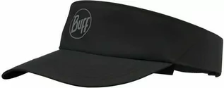 Czapki i chusty sportowe damskie - Daszek Do Biegania BUFF Visor R-Solid Black - grafika 1