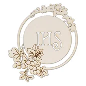 Scrapbooking - EKO-DECO, dekoracyjna hostia z winoroślą - miniaturka - grafika 1