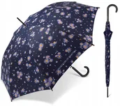 Parasole - PARASOL PARASOLKA DAMSKA BENETTON DŁUGA KWIATY AUTOMATYCZNA - miniaturka - grafika 1