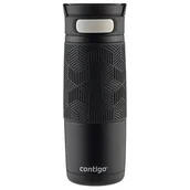 Kubki termiczne - Kubek termiczny, Contigo, Metra, czarny, 470 ml - miniaturka - grafika 1