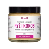 Kremy do twarzy - Iossi Ryż i Kokos peelingująca pasta do mycia twarzy 120ml - miniaturka - grafika 1