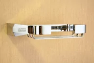 Mydelniczki i dozowniki mydła - Blue Water ROK-87071 materiał mosiądz wykończenie chrom doskonałe się sprawdza w kabinie prysznicowej Linia wzornictwa dopasowana do baterii serii ROK - miniaturka - grafika 1