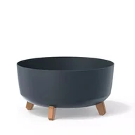 Donice - Doniczka na nóżkach GRACIA LOW DGRL400L | Antracyt - miniaturka - grafika 1