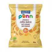 Kaszki dla dzieci - SALVEST PÕNN BIO Chrupki mango, 20 g - miniaturka - grafika 1