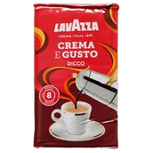 Kawa - Lavazza Cafe Crema e Gusto Ricco 250g kawa mielona - miniaturka - grafika 1