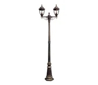 Lampy ogrodowe - Redo 9609 - Lampa zewnętrzna SEVILLA 2xE27/42W/230V IP44 złota/patyna - miniaturka - grafika 1