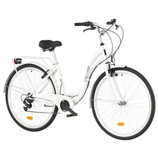 Rower miejski DAWSTAR Citybike S7B 28 cali damski Biały - Rowery - miniaturka - grafika 1