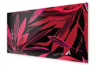 Dekoracje domu - Panel kuchenny HOMEPRINT Różowe i czerwona liście 140x70 cm - miniaturka - grafika 1