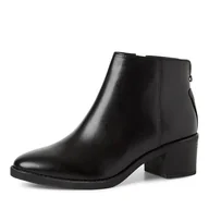 Kozaki damskie - Marco Tozzi Damskie 2-25358-45 modne kozaki, czarne, 38 EU, czarny, 38 EU - miniaturka - grafika 1