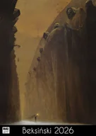 Kalendarze - Kalendarz 2026 - Beksiński wzór 4 A3 - Bartosz Szymanik - kalendarz - miniaturka - grafika 1