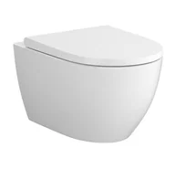 Miski WC - Cersanit Zen Pro Stream On Z Deską Wolnoopadającą Biały S701-719 - miniaturka - grafika 1
