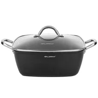 Garnki - Garnek aluminiowy Nelio kwadratow z pokrywką 28 cm 6,1 l - miniaturka - grafika 1