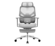 Fotele i krzesła biurowe - Huzaro Expert 8.7 Grey Mesh - miniaturka - grafika 1