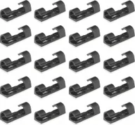 Maskownice do kabli - Organizer KELTIN Organizer/klips do kabli – zestaw 20 szt 30x10mm 400 - miniaturka - grafika 1