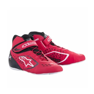 Buty kartingowe Alpinestars TECH 1-KX V2 czerwono-czarne - Odzież do sportów motorowych - miniaturka - grafika 1