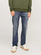 Spodnie męskie - Jack & Jones Dżinsy "Clark" w kolorze niebieskim - miniaturka - grafika 1
