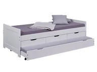 Łóżka dla dzieci i młodzieży - Inter Link Łóżko dziecięce, Desert Rain, z wysuwanym łóżkiem. - miniaturka - grafika 1