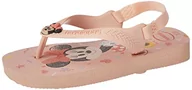 Buty dla chłopców - Havaianas Unisex Baby Disney Classics Ii różowy klapki japonki, różowy/różowy/różowy, 5 UK dziecko, różowy - miniaturka - grafika 1