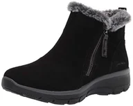 Botki damskie - Skechers Damskie botki z zamkiem błyskawicznym, czarne, rozmiar 8,5 US, Czarny, 38.5 EU - miniaturka - grafika 1