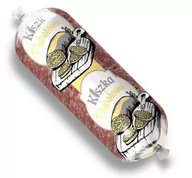 Artykuły masarskie - Osłonka z nadrukiem "Kiszka Podrobowa" fi65/102 krążek 500 m - miniaturka - grafika 1