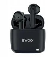 Słuchawki - BWOO wireless TWS BW94-BK black - miniaturka - grafika 1