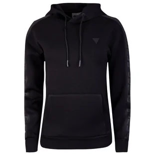 Guess Bluza Damska Brenda Hooded Sweatshirt Black V2Rq07K7Uw2 Jblk Xs - Bluzy damskie - miniaturka - grafika 1