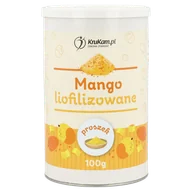 Owoce świeże i suszone - Mango liofilizowane proszek 100g - miniaturka - grafika 1