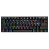 Klawiatury - Motospeed CK62 Outemu Red  CK62-WHITERED - miniaturka - grafika 1