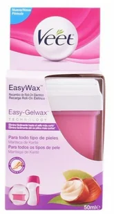 Wkład Woskowy Easy Wax Veet Easy Wax 50 ml - Depilatory i golarki damskie - miniaturka - grafika 1